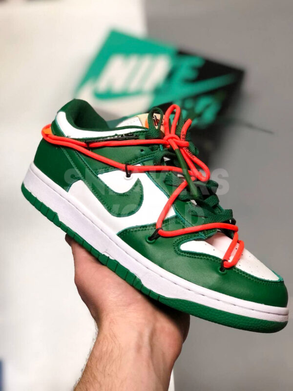 Nike Dunk low Off-White pine green