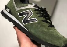 New Balance 574 зеленые
