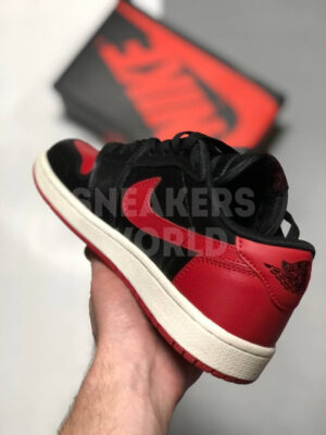 Nike Air Jordan 1 Low Black Red