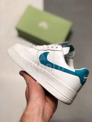 Nike Air Force 1 07 бело-голубые
