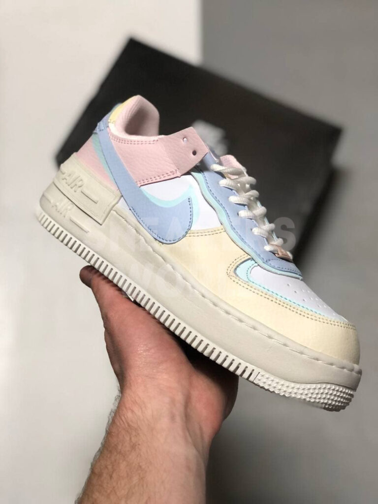 Nike Air Force 1 Shadow пастельные