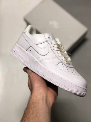 Nike Air Force 1 белые светящиеся