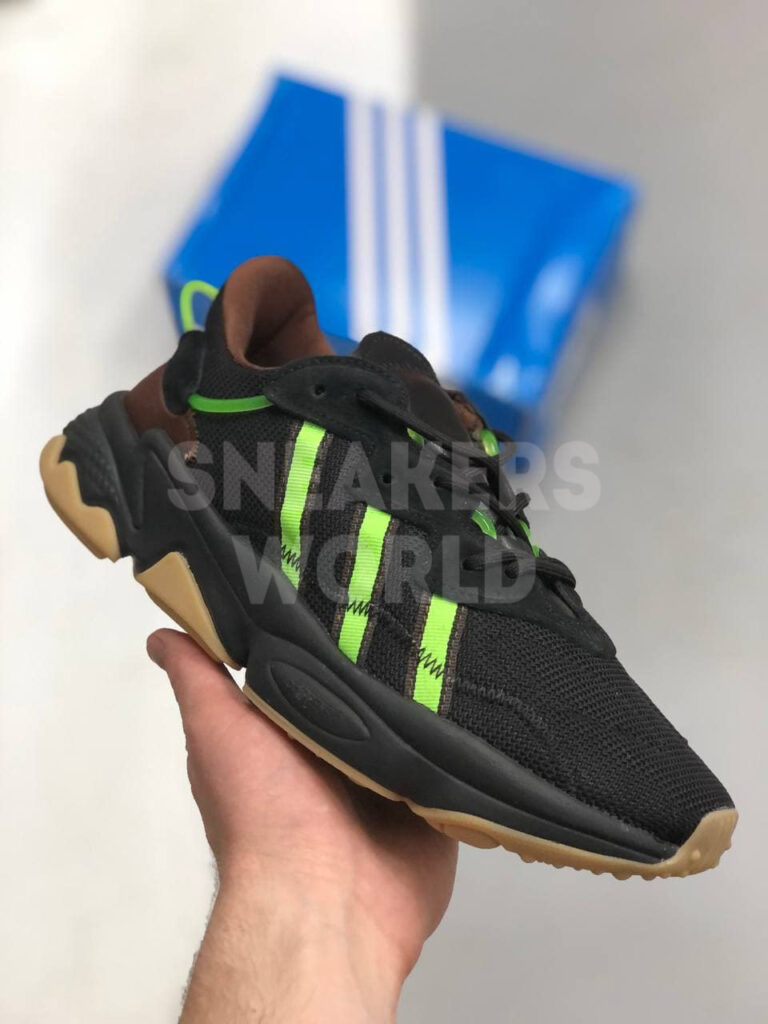 adidas ozweego black neon