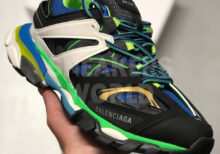 Balenciaga Track Black Green