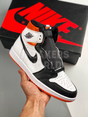 Nike Air Jordan 1 High OG White/Electro Orange-Black