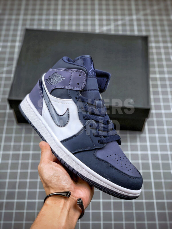 Nike Air Jordan 1 Mid Obsidian Sanded Purple