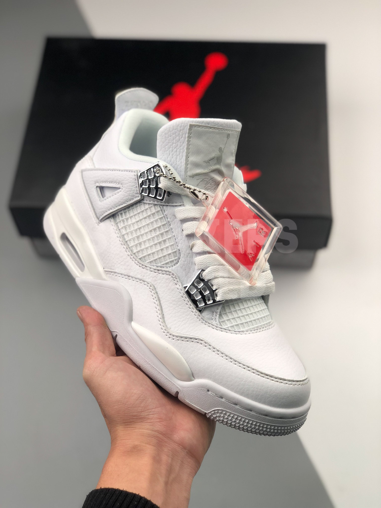 air jordan 4s pure money