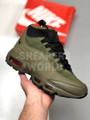 Nike Air Max 95 Sneakerboot зеленые