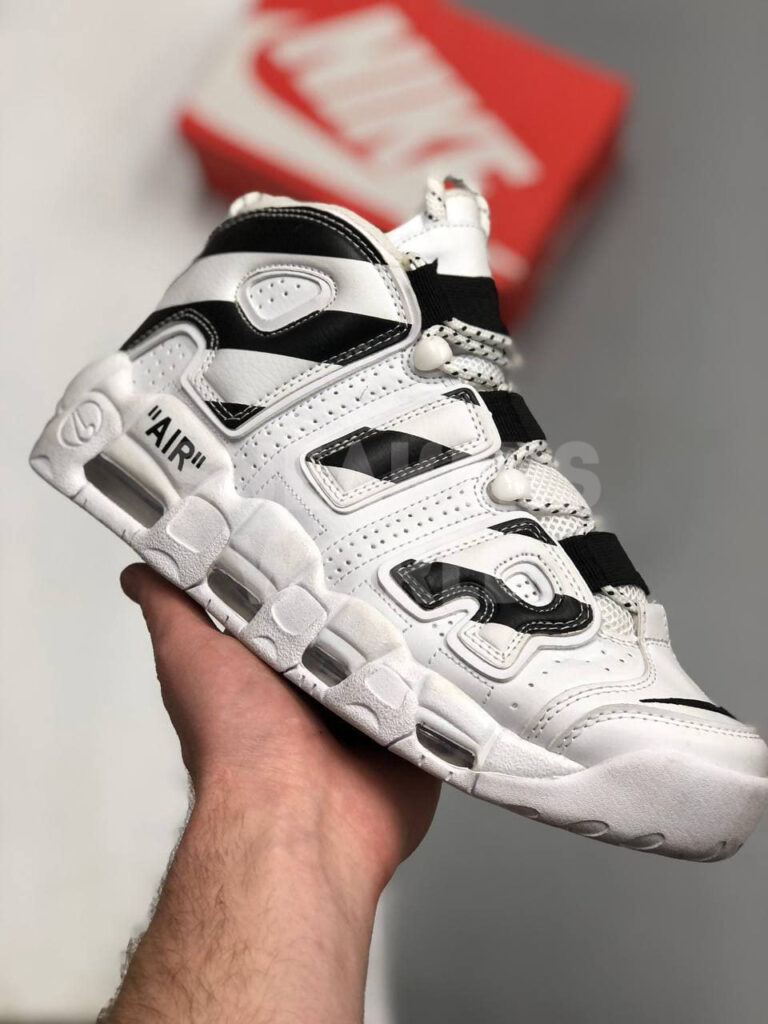 Nike Air More Uptempo White Black