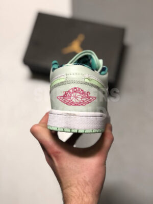 Nike Air Jordan 1 Low Barely Grey Frosted Spruce