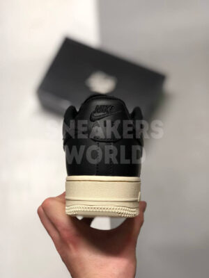 Кроссовки Nike Air Force 1 black-beige
