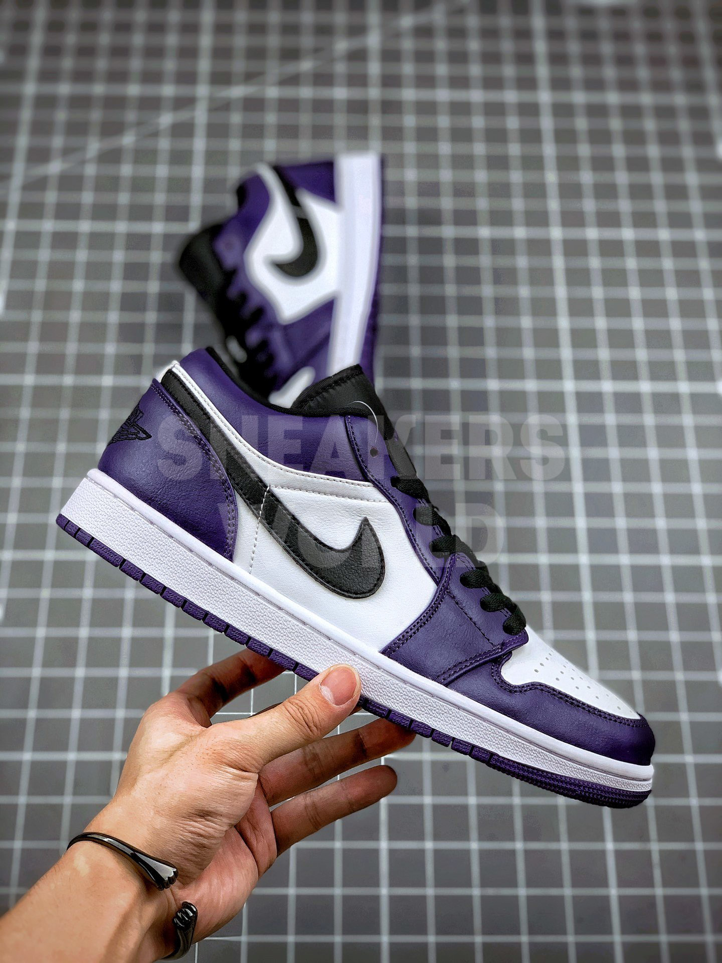 air jordan 1 purple low