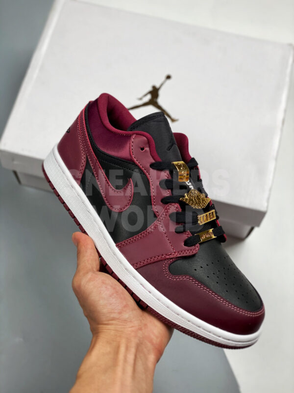 Nike Air Jordan 1 Low Dark beetroot Black