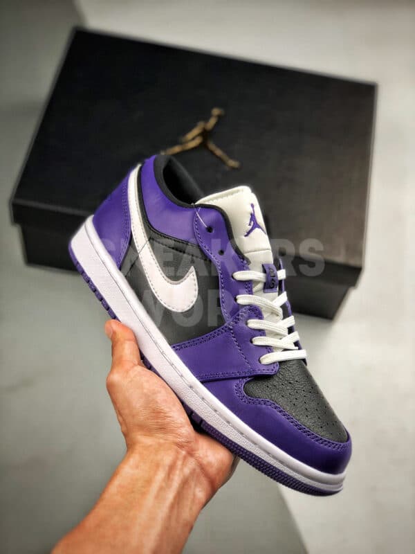 Nike Air Jordan 1 Purple Black