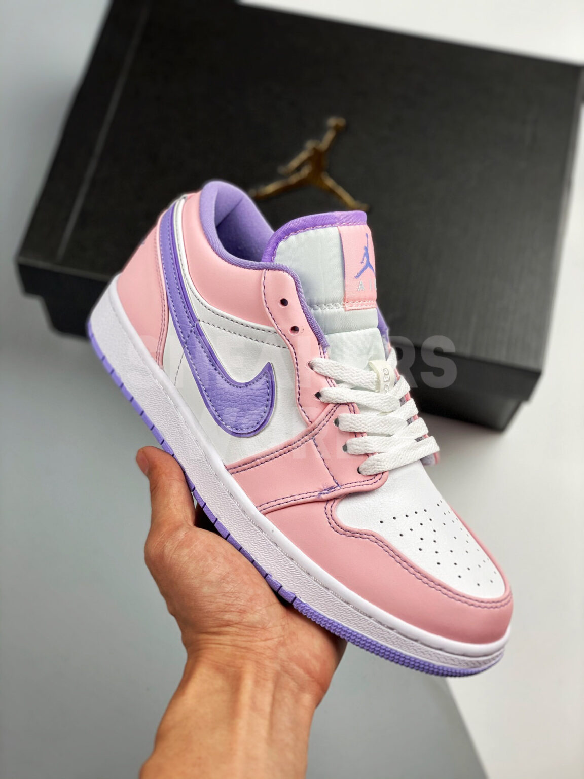Nike Air Jordan 1 Low розовые