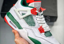 Nike Air Jordan 4 White Green