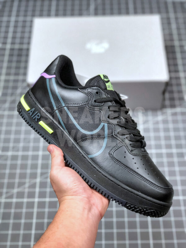 Nike Air Force 1 React Black