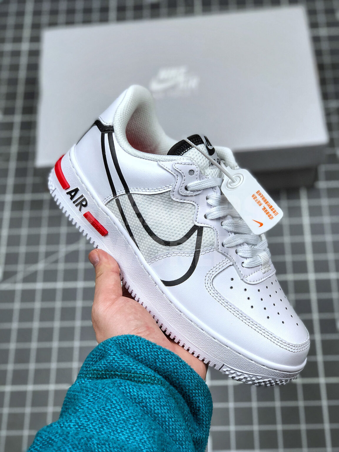 Nike Air Force 1 React White