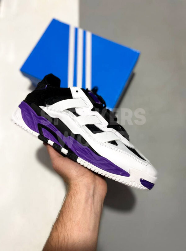 Adidas Niteball white violet