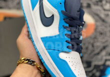 Nike Air Jordan 1 Low White Powder Blue Obsidian