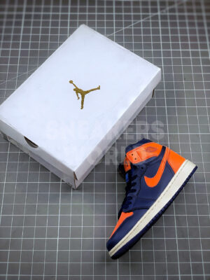 Nike Air Jordan 1 Retro High Blue Void Turf Orange