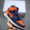 Nike Air Jordan 1 Retro High Blue Void Turf Orange