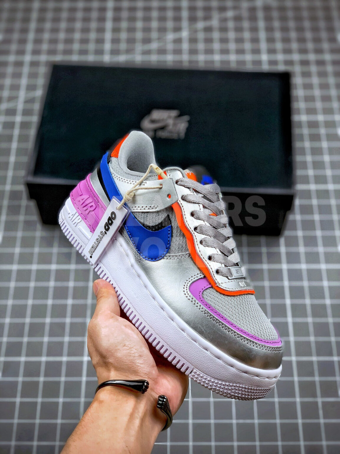 Nike Air Force 1 Shadow Silver