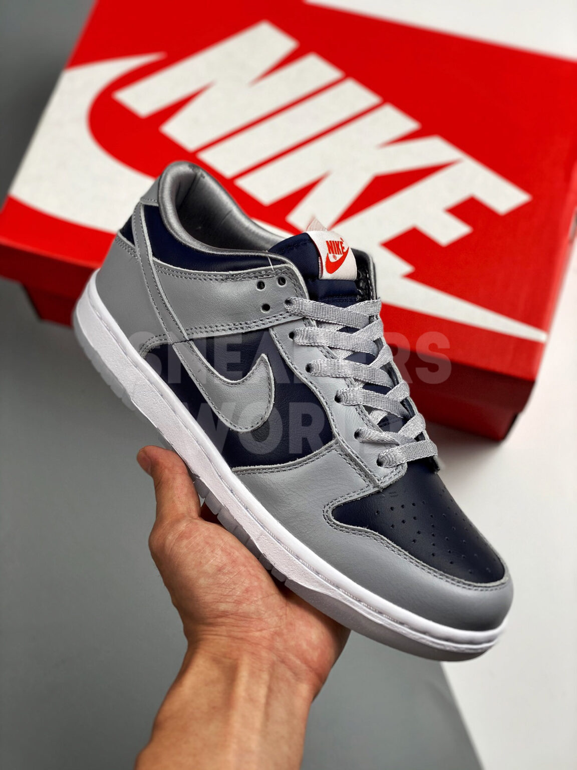 Nike Dunk Low College Navy Grey