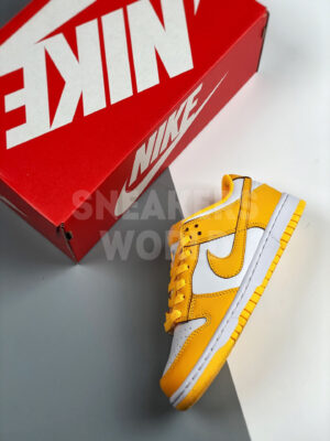 Nike Dunk low желтые