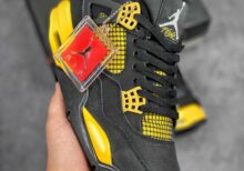 Nike Air Jordan 4 Yellow Thunder