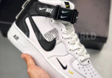 Nike Air Force 1 07 Mid LV8 белые зимние