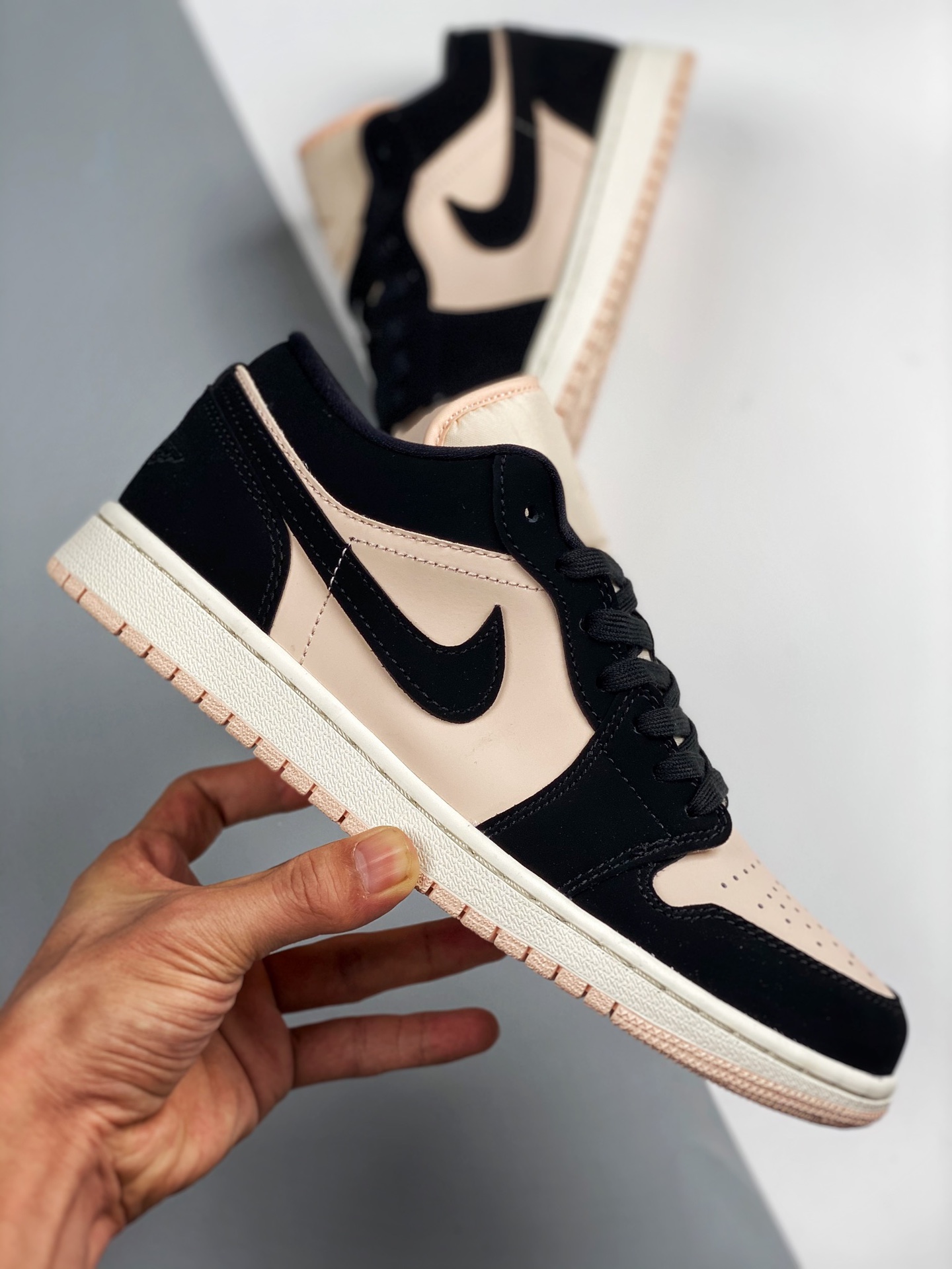 Nike Air Jordan 1 Low Black Guava Ice 