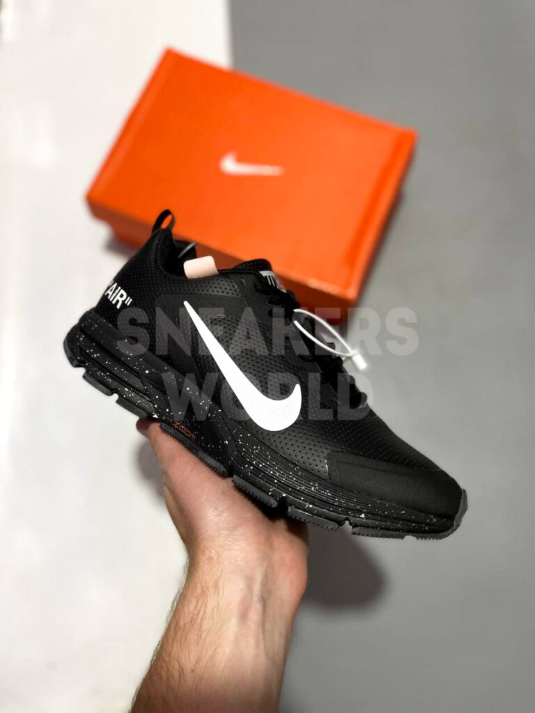 Nike Air Pegasus +30 черно-белые