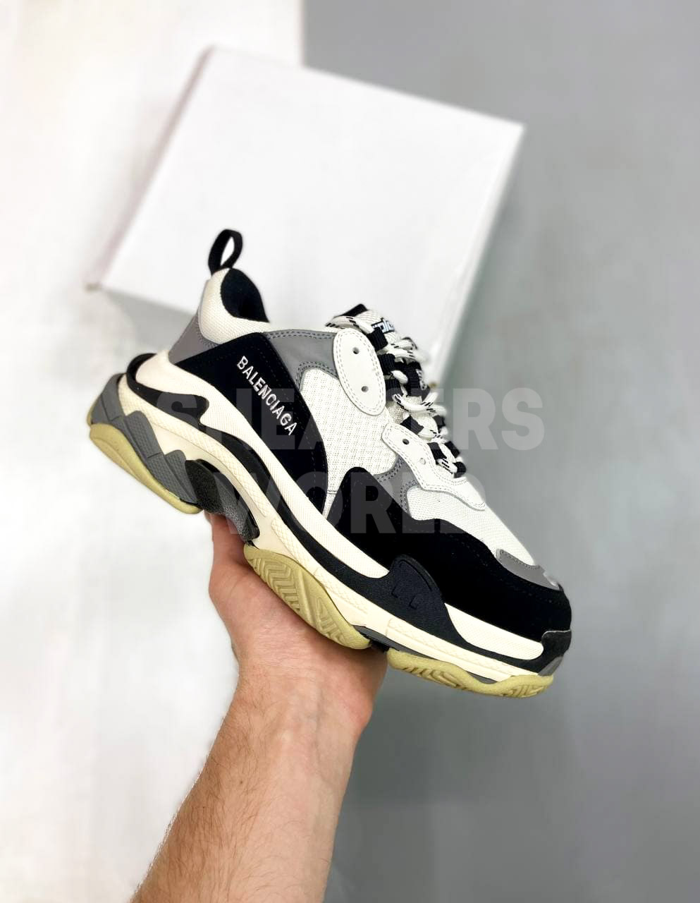 Balenciaga Triple s Grey 012 серые