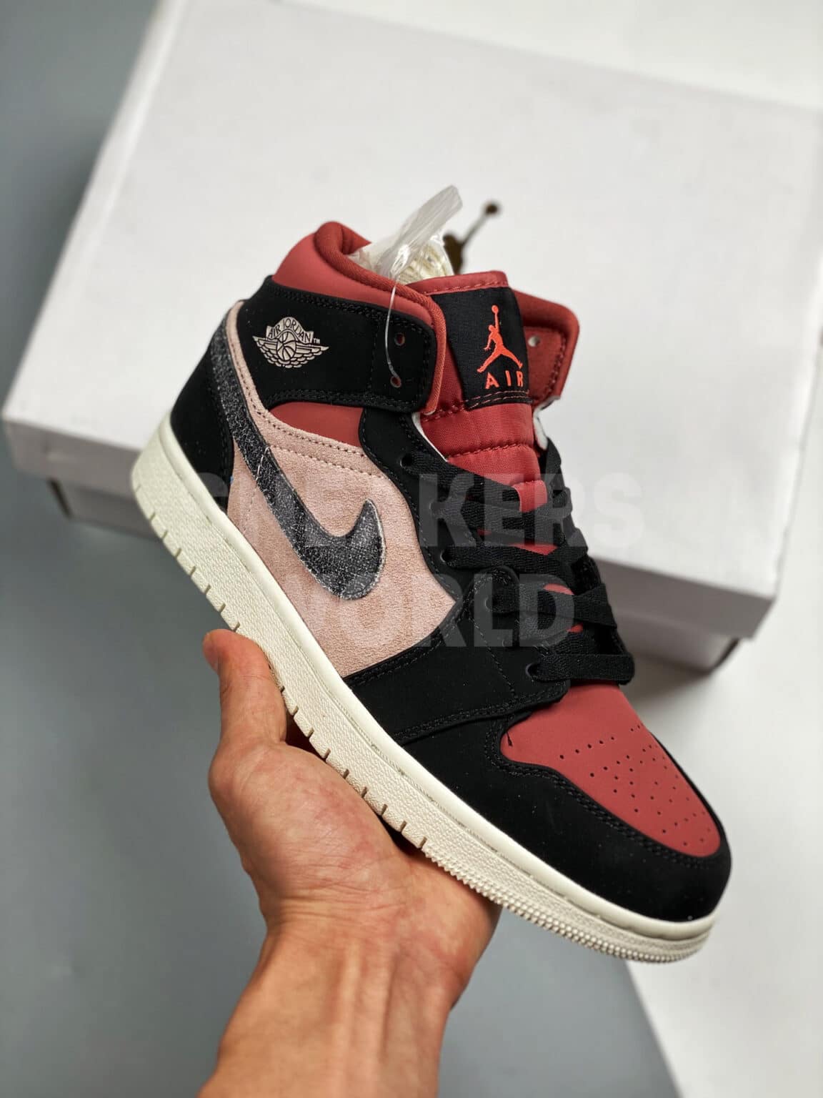 Nike Air Jordan 1 Burgundy Dusty Pink