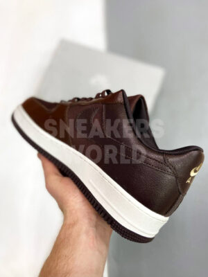 Nike Air Force 1 Gore Tex бордовые