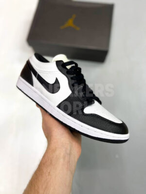 Nike Air Jordan 1 Low черно-белые