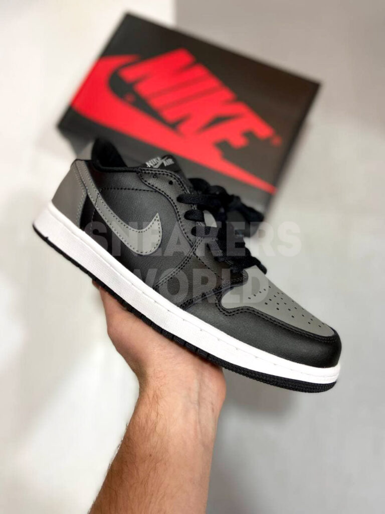 Nike Air Jordan 1 Low Black Grey