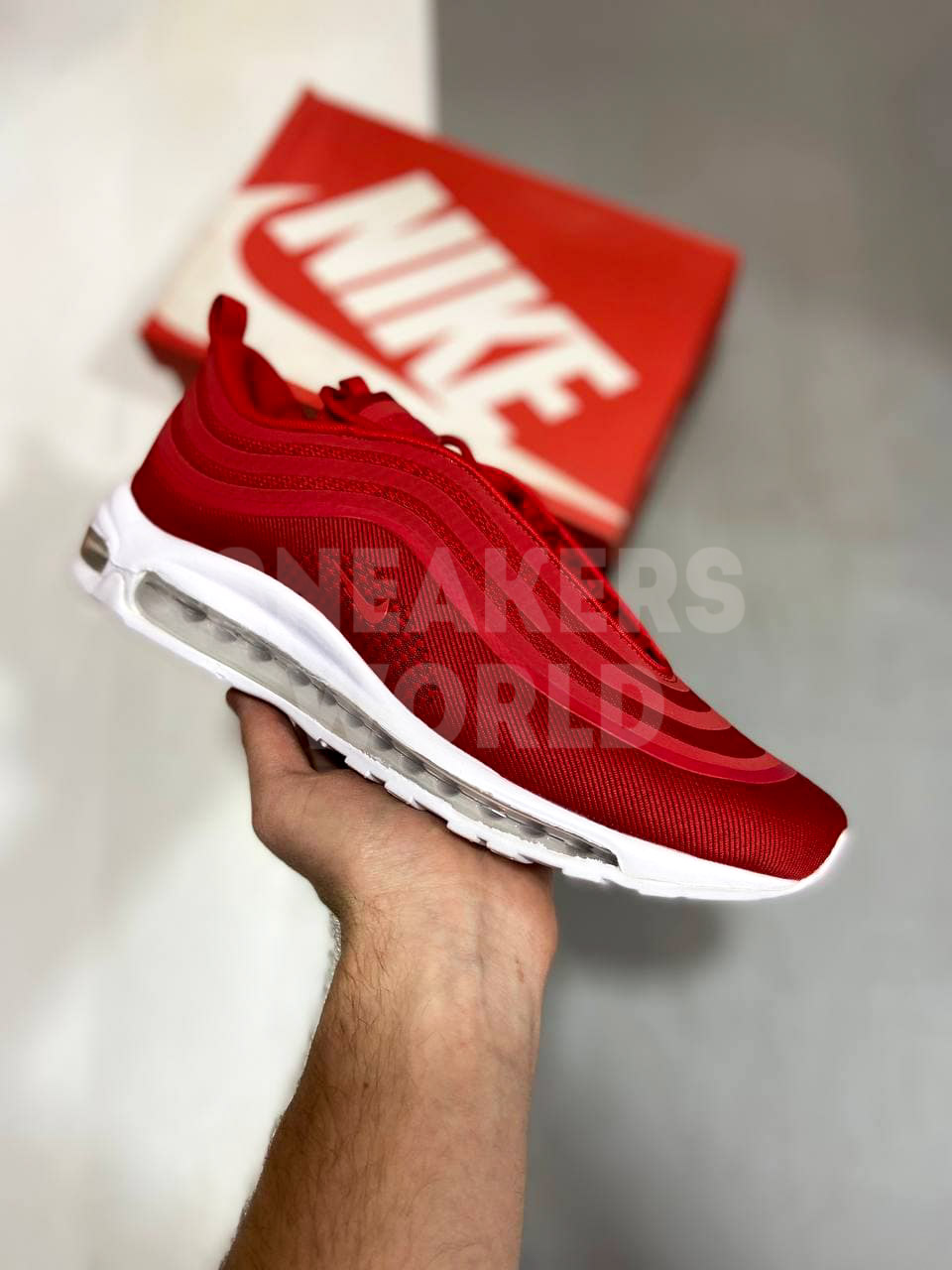 red air max 97 red