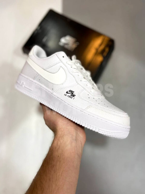 Nike Air Force 1 белые кожаные