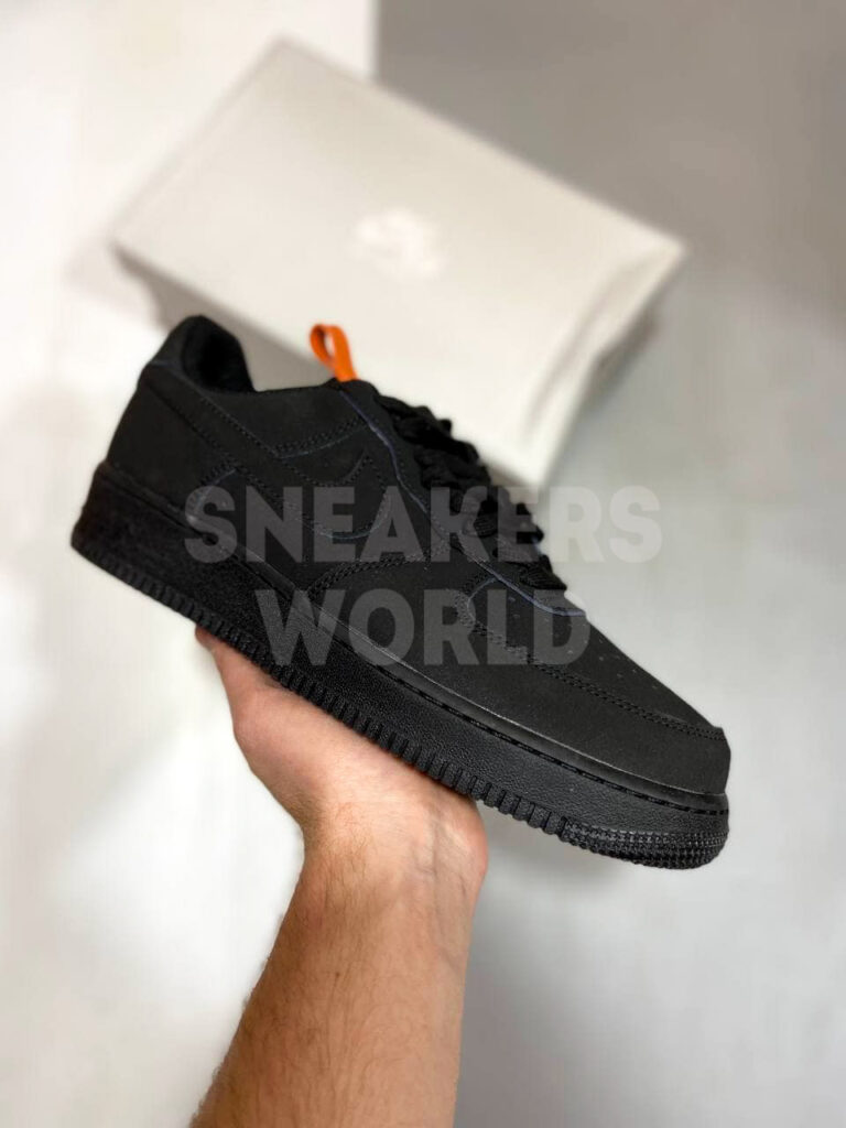 Nike Air Force 1 Black Orange