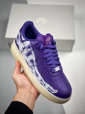 Nike Air Force 1 Low “Skeleton” Court Purple