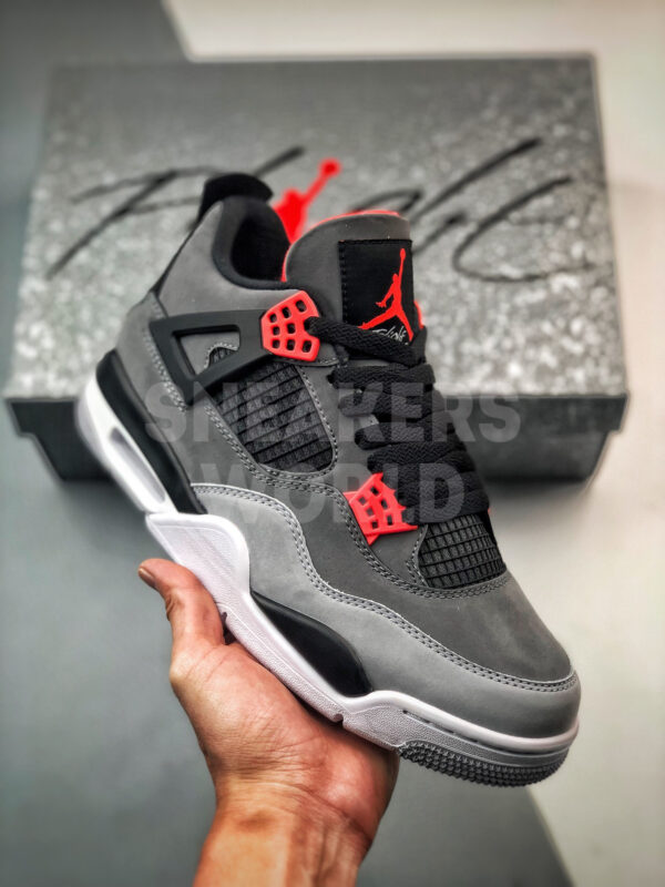 Nike Air Jordan 4 Infrared Dark Grey