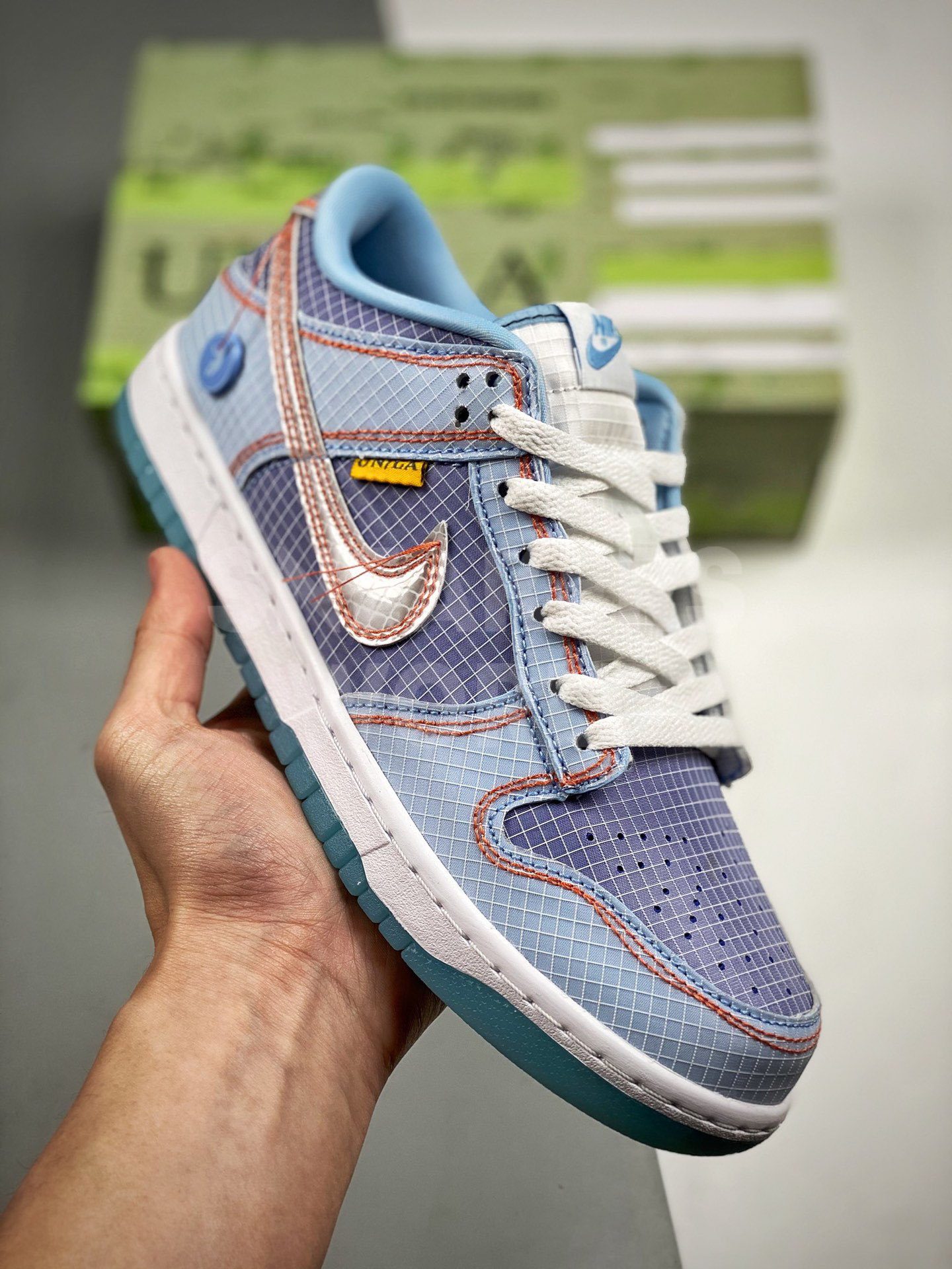 union x nike dunk low.