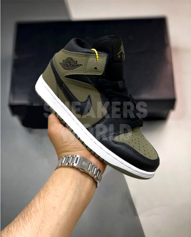 Nike Air Jordan 1 Mid Dark Olive