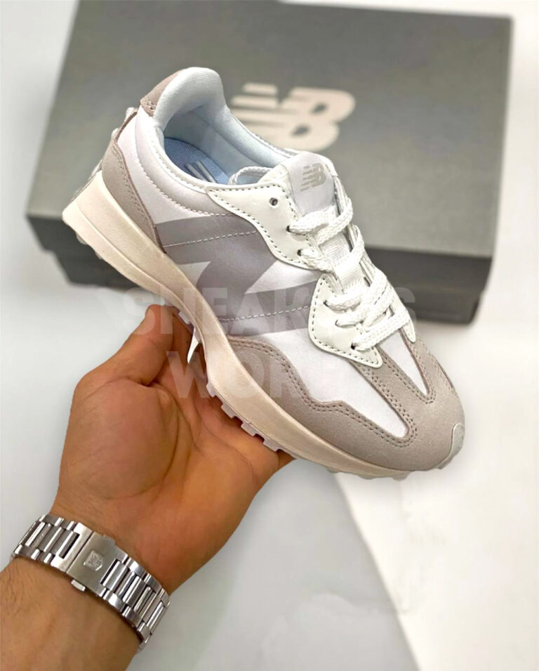 New Balance 327 White Grey
