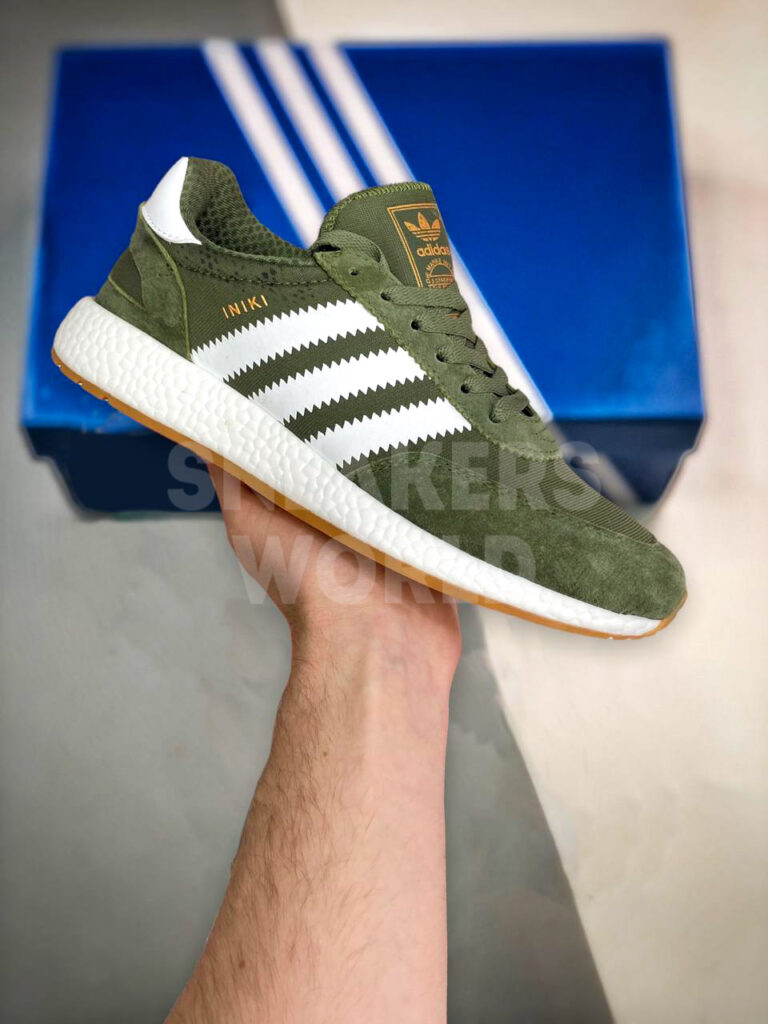 Adidas Iniki Green White