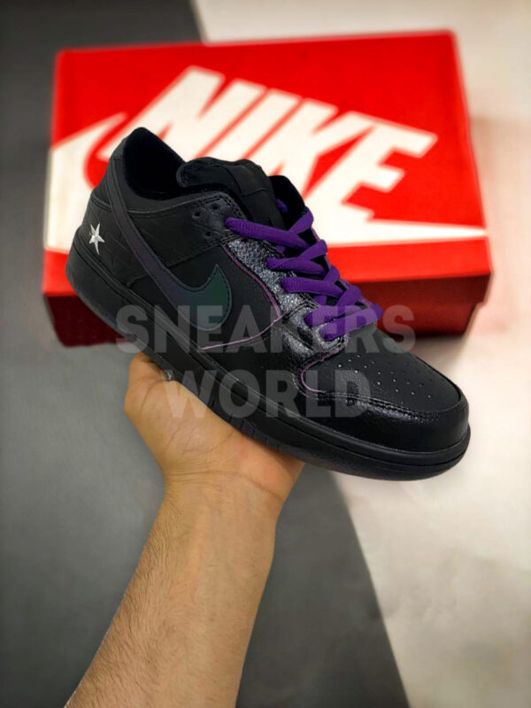 Nike SB Dunk Low Black/Purple/Whit