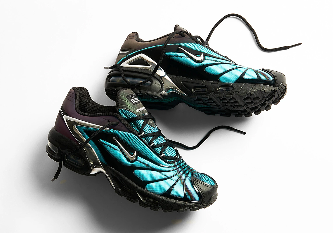 nike skepta blue and red