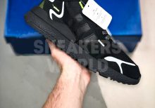 Adidas Nite Jogger Black/White/Light Green